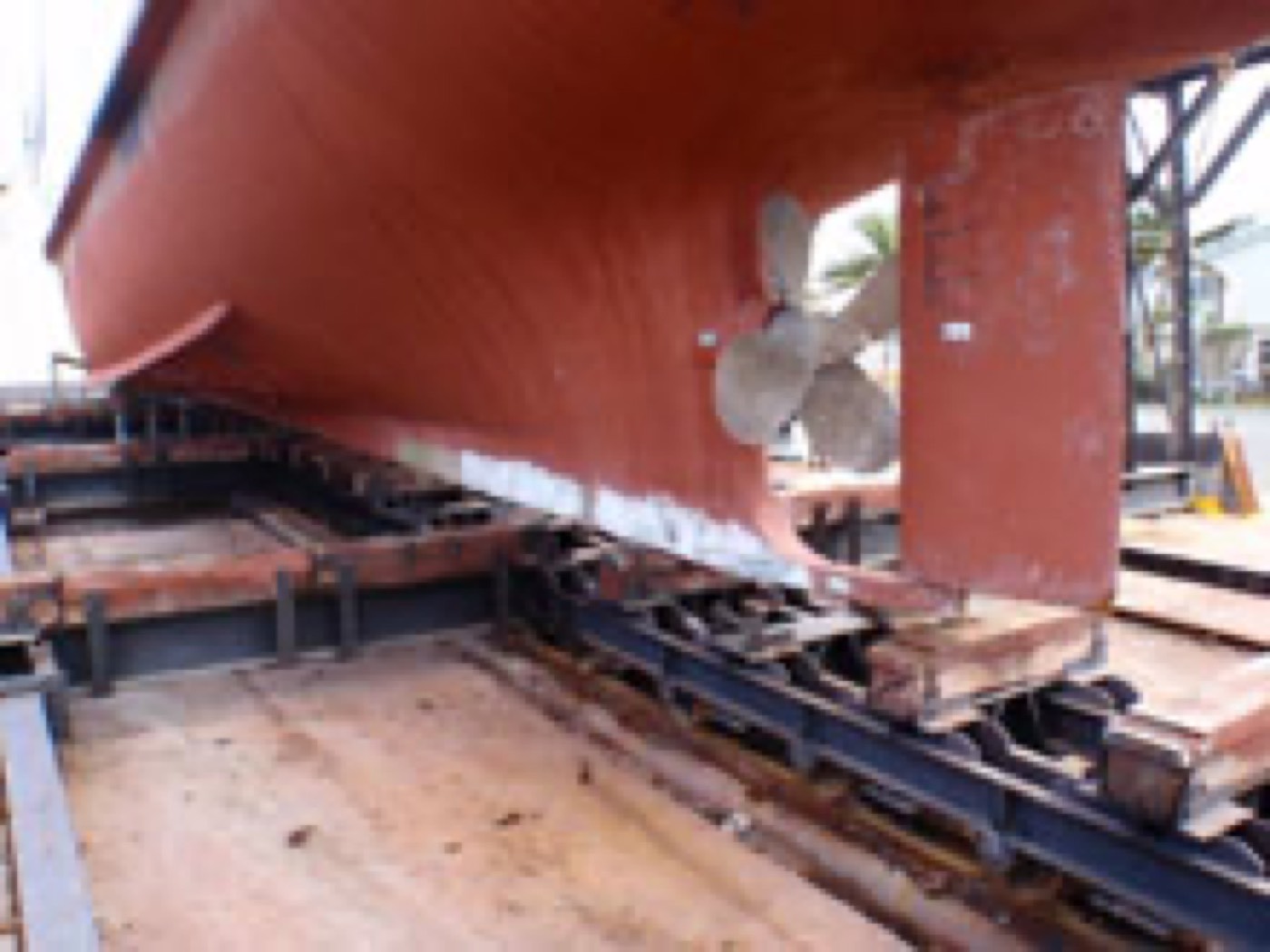 Calage de navires — ETSM Nouvelle-Calédonie 13