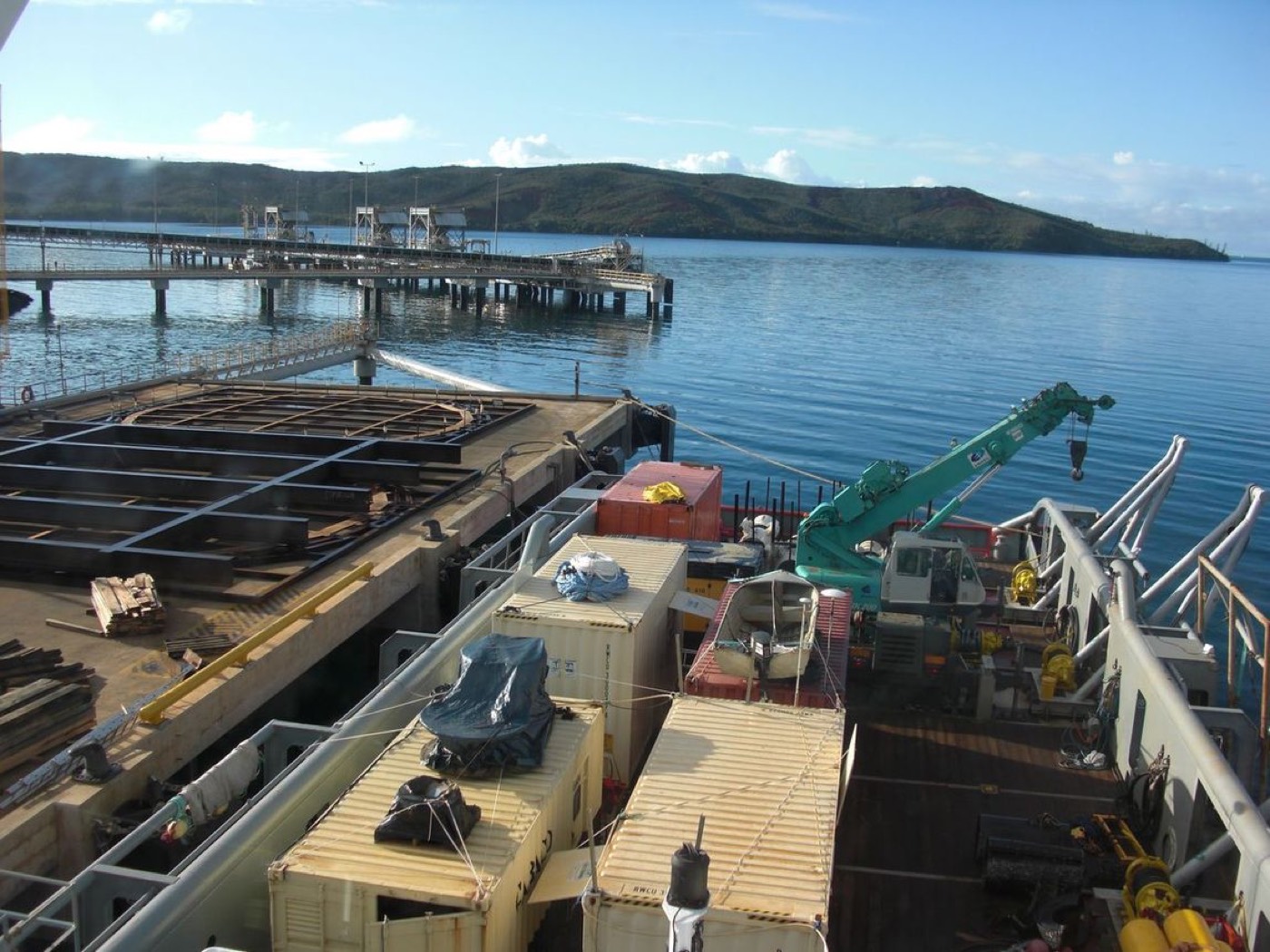 Grands chantiers — Émissaires de Goro — ETSM Nouvelle-Calédonie 7
