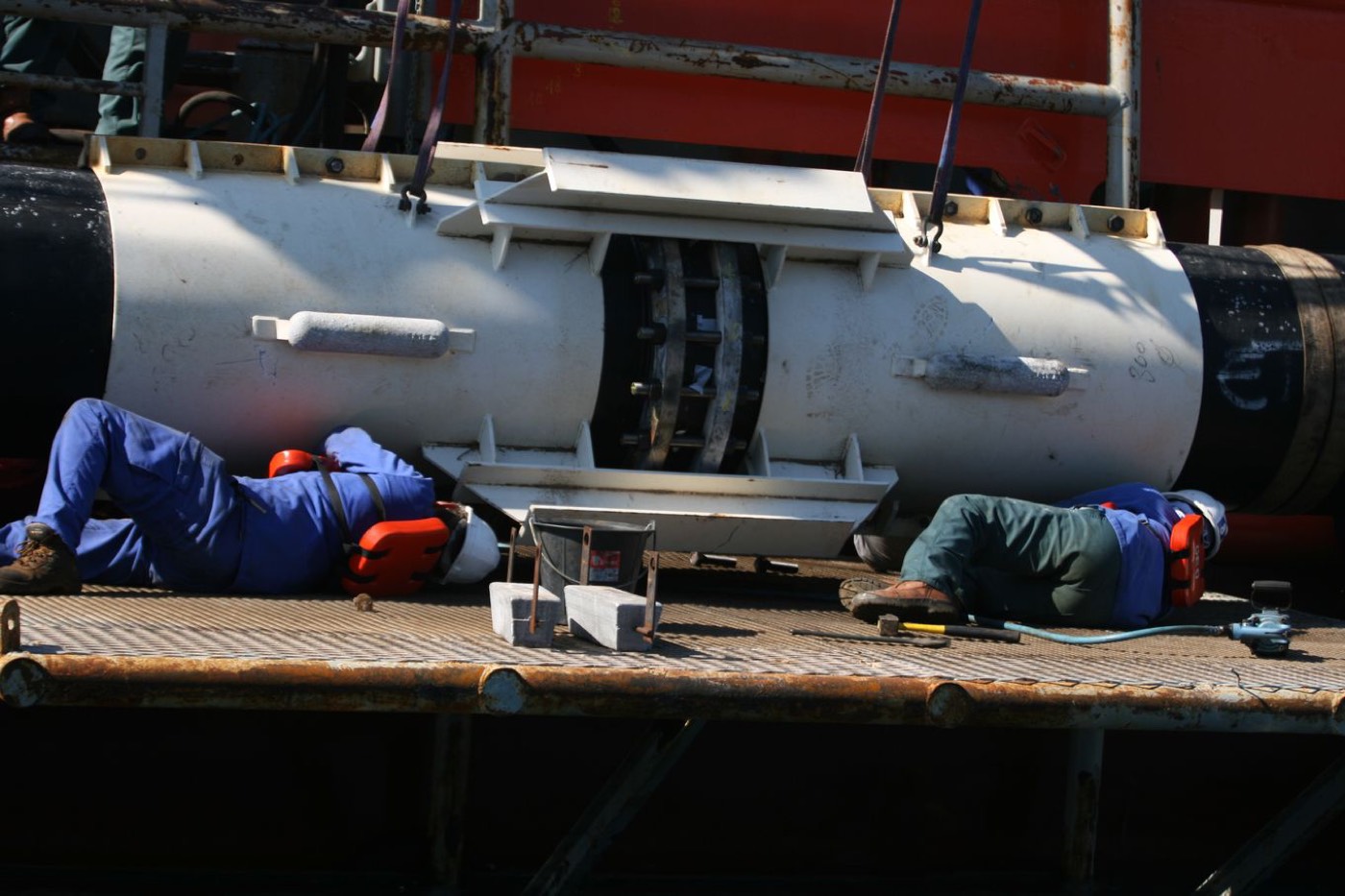Grands chantiers — Émissaires de Goro — ETSM Nouvelle-Calédonie 22